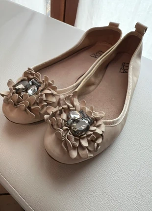 Ballerine con strass, marca: LDA, estado: Muito bom, tamanho: 39, €11.00, €12.25 inclui Proteção do Comprador
