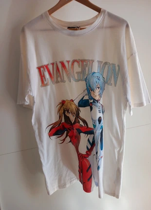 Camiseta Evangelion, brand: Bershka, condizioni: Ottime, taglia: XL, €3.00, €3.85 include la Protezione acquisti