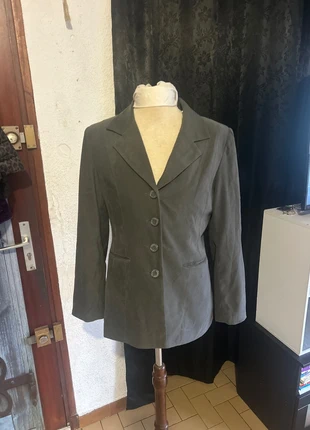Veste Blazer gris femme Jennyfer, brand: Jennyfer, condition: Very good, size: XL / 42 / 14, €3.00, €3.85 includes Buyer Protection