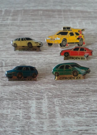 Lot 5 pin’s de collection Citroën vintage 1991 métal – ax bx zx xm + michelin Total – très bon état, marca: pins citroen, estado: Muy bueno, 50,00 €, 53,20 € Protección al comprador incluida