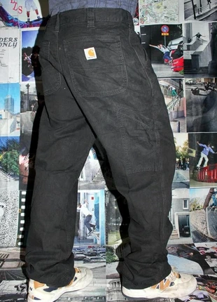 Carhartt Relaxed Fit Canvas Utility Workpants (US Size 33x32) (EU Size 43), marque: Carhartt, état: Très bon état, taille: W32 | FR 42, 44,99 €, 47,94 € Protection acheteurs (Pro) incluse