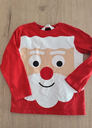 Camiseta manga larga niño Papá Noel 2/4 años, merk: H&M, staat: Heel goed, maat: 3 jaar / 98 cm, € 4,00, € 4,90 inclusief Kopersbescherming
