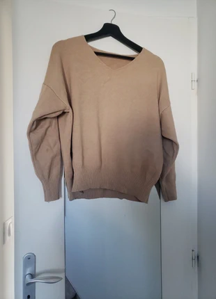 Pull beige, marca: boutique italienne, estado: Bueno, tamaño: M / 38 / 10, 14,00 €, 15,40 € Protección al comprador incluida