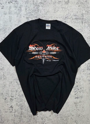 T-shirt Gildan Heavy Cotton Show Bike Aquitaine Noir L, marque: Gildan, état: Très bon état, taille: L, 24,99 €, 26,94 € Protection acheteurs (Pro) incluse