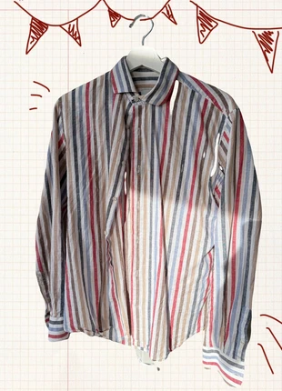 Vestimenta Striped Linen-Cotton Shirt, brand: vestimenta, condition: Very good, size: S, £10.00, £11.20 includes Buyer Protection