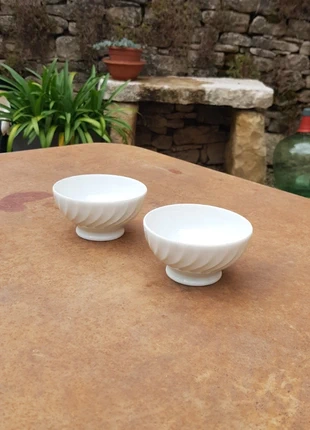 Duo de jolis bols anciens en porcelaine de Limoges, marca: Limoges France, estado: Muy bueno, 10,00 €, 11,20 € Protección al comprador incluida