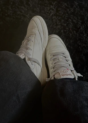 Reebook Classic Chaussures Blanche Chunky Vintage || Taille 37 Femme, brand: Reebok, condition: Very good, size: 37, €15.00, €16.45 includes Buyer Protection