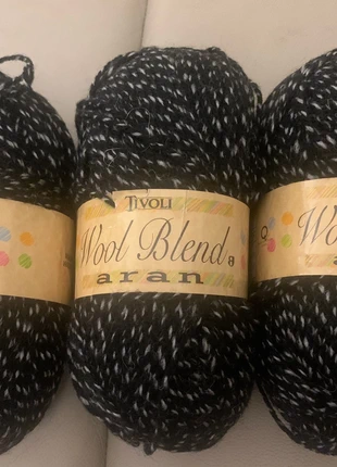 300 gms Tivoli Aran Weight Yarn /Wool Black/Grey Mix, brand: Tivoli, condition: New with tags, £3.95, £4.85 includes Buyer Protection