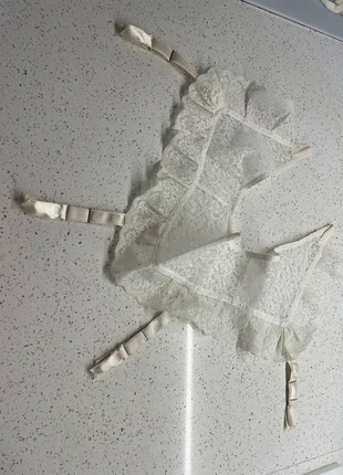 Reggicalze Vintage vero 1990’s pizzo elegante floreale, merk: Vintage Chic, staat: Nieuw zonder prijskaartje, € 15,00, € 16,45 inclusief Kopersbescherming