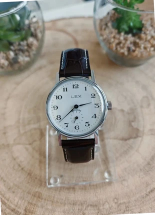 Montre vintage Lex mécanique petite seconde acier, marque: Vintage Dressing, état: Très bon état, taille: 30–38 mm, 39,90 €, 42,60 € Protection acheteurs (Pro) incluse