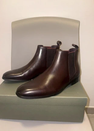 Chaussures bottines en cuir chelsea, marca: Minelli, estado: Novo com etiquetas, tamanho: 42, €105.00, €110.95 inclui Proteção do Comprador