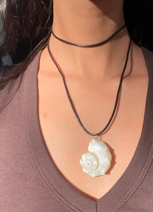 Colgante caracola de mar nácar, marque: enredadabrand, état: Neuf avec étiquette, 9,99 €, 11,19 € Protection acheteurs incluse