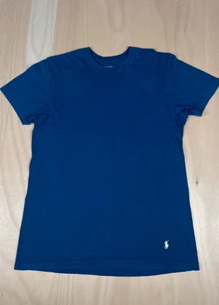 T-shirt Ralph Lauren bleu marine manches courtes logo brodé taille M, marca: Ralph Lauren, estado: Muy bueno, tamaño: M / 38 / 10, 15,50 €, 16,98 € Protección al comprador Pro incluida