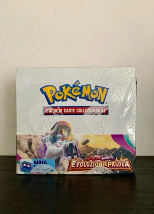 Box 36 Bustine Evoluzioni a Paldea, marque: Pokémon, état: Neuf avec étiquette, 180,00 €, 189,70 € Protection acheteurs incluse