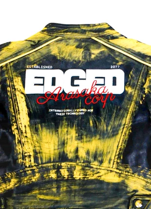 Custom Hand-Painted Faux Leather Biker Jacket Graffiti Art Punk Rock Women's Vintage 2000s, marque: Vintage Dressing, état: Très bon état, taille: M / 38 / 10, 33,00 €, 35,35 € Protection acheteurs (Pro) incluse