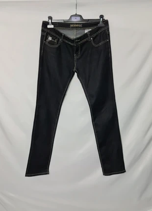 Jean femme bleu marine Seyoo Jeans T.42 stretch coupe droite confortable, marque: Seyoo Jeans, état: Très bon état, taille: XL / 42 / 14, 8,00 €, 9,10 € Protection acheteurs (Pro) incluse