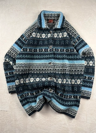 Veste polaire vintage 40% laine fermeture bouton - bleu - Taille L, marke: Vintage Dressing, zustand: Sehr gut, größe: L, 24,90 €, 26,85 € inklusive Vinted-Käuferschutz