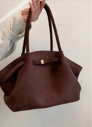 Women’s tote bag in coffe brown. Great material . Soft suede. Medium. Office style #bag, condition: New without tags, £30.00, £32.20 includes Buyer Protection