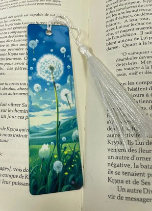 Marque pages en aluminium pissenlit, brand: Fait Main, condizioni: Nuovo con cartellino, €4.50, €5.43 include la Protezione acquisti Pro