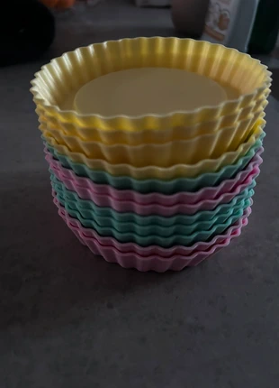 Siliconen vormen voor taartjes te maken, marque: geen merk, état: Très bon état, 2,00 €, 2,80 € Protection acheteurs incluse