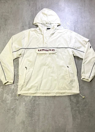 Umbro Chaqueta Vintage Blanca Hombre L Windbreaker Retro 90s, marca: Umbro, estado: Muy bueno, tamaño: L, 22,99 €, 24,84 € Protección al comprador incluida