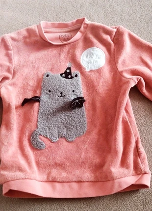 Sweat shirt éponge 12-18 mois, merk: Baby Club, staat: Goed, maat: 12-18 maanden / 80 cm, € 2,00, € 2,80 inclusief Kopersbescherming