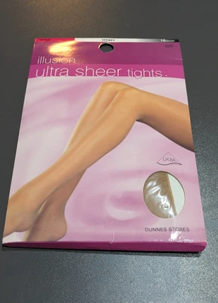 Illusion Ultra Sheer Tights – Sherry, 10 Denier (EX Size), brand: Illusion, condition: New with tags, size: XL / 42 / 14, €1.00, €1.75 includes Buyer Protection