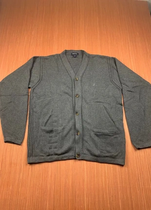 Cardigan gris col en V Nautica logo brodé poitrine 100 % coton taille L bon état général, marque: Nautica, état: Bon état, taille: L, 29,99 €, 32,19 € Protection acheteurs incluse