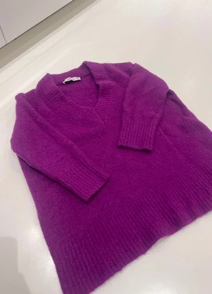 Zara Oversized Wol Trui in Violet – Maat S, marca: Zara, estado: Muy bueno, tamaño: S / 36 / 8, 10,00 €, 11,20 € Protección al comprador incluida