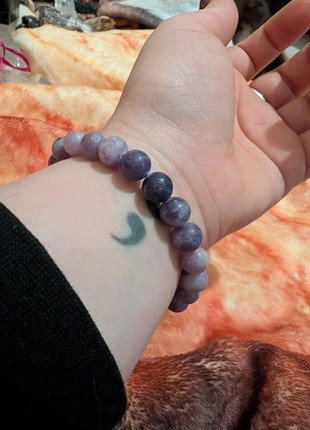 Bracelet lepidolite, marque: Crystal, état: Neuf sans étiquette, 3,00 €, 3,85 € Protection acheteurs incluse