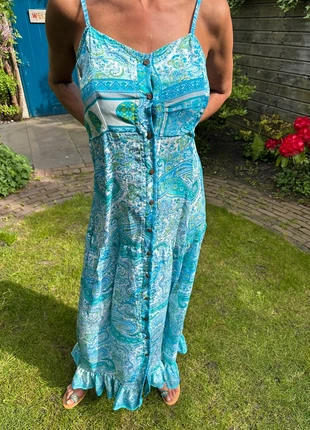 Bolt&Beautiful 100% zijde soie seta maxijurk zomerjurk,one size 36/40, marca: BoldBeautifull, estado: Novo com etiquetas, tamanho: Tamanho único, €20.00, €21.70 inclui Proteção do Comprador