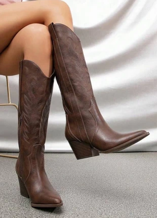 Bottes de cowboy marron, marca: Vintage Love, estado: Muito bom, tamanho: 38, €74.00, €78.40 inclui Proteção do Comprador Pro