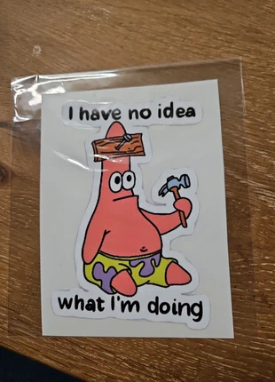 Sticker sponge bob, merk: SpongeBob SquarePants, staat: Nieuw met prijskaartje, € 1,00, € 1,75 inclusief Kopersbescherming