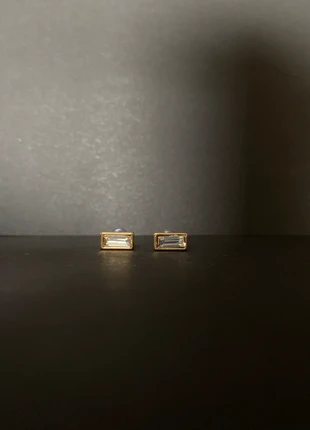 Magnifiques Boucles D’oreille Rectangles Strass Plaqué Or Acier Inoxydable Neuves, zustand: Neu, mit Etikett, 8,00 €, 9,10 € inklusive Vinted-Käuferschutz