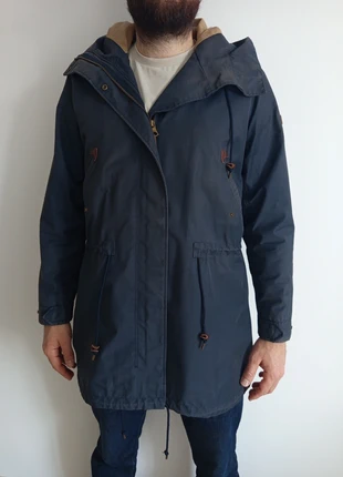 Parkas à capuche Aigle homme bleu marine - taille 40 FR M, marque: Aigle, état: Très bon état, taille: M, 60,00 €, 63,70 € Protection acheteurs incluse