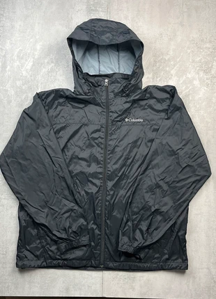 CJ05 - Veste de plui/imperméable à capuche noir Columbia - Taille XL, merk: Columbia, staat: Heel goed, maat: XL, € 34,99, € 37,44 inclusief Kopersbescherming Pro