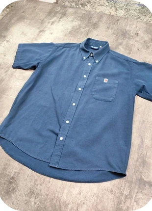 chemise manche courte serge blanco bleu marine en coton , brodage au dos taille L, marque: Serge Blanco, état: Très bon état, taille: L, 8,00 €, 9,10 € Protection acheteurs incluse