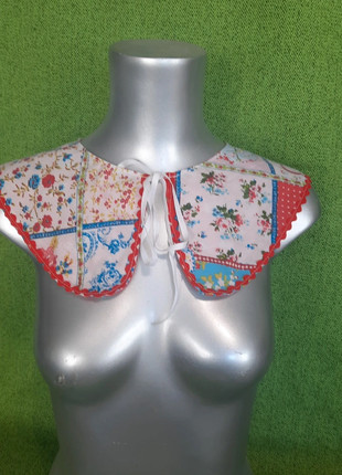 Reversible vintage look collar, brand: Handmade, condition: New without tags, £7.50, £8.23 includes Buyer Protection