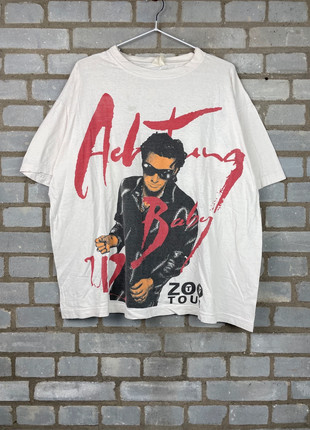 Vintage 1992 Zoo Tour U2 Achtung Baby Every Artist Is a Cannibal T-Shirt, marque: Vintage Love, état: Bon état, taille: M, 65,00 €, 68,95 € Protection acheteurs (Pro) incluse