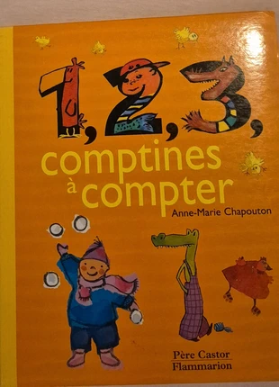 1,2,3 comptines à compter, brand: Père Castor, condizioni: Buone, taglia: 5 anni / 110 cm, €2.00, €2.80 include la Protezione acquisti