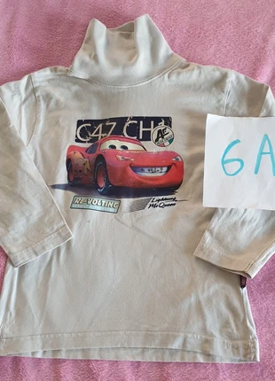 Pull col rouler, brand: Disney × Pixar, condizioni: Buone, taglia: 6 anni / 116 cm, €2.50, €3.33 include la Protezione acquisti