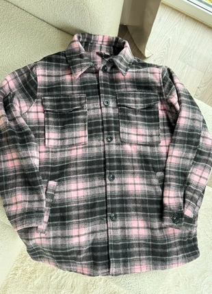 H&M geruite winter shacket – maat S, merk: H&M, staat: Nieuw zonder prijskaartje, maat: S / 36 / 8, € 18,00, € 19,60 inclusief Kopersbescherming