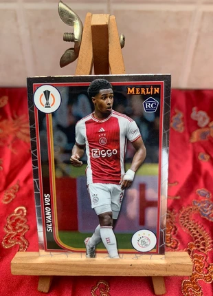 Topps Merlin 24/25 Silvano Vos AFC Ajax rookie, brand: Topps, condizioni: Nuovo senza cartellino, €1.00, €1.75 include la Protezione acquisti