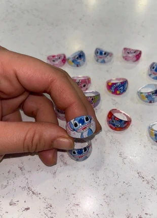 Lote 15 anillos niña nuevos lilo y Stitch, marque: Local, état: Neuf avec étiquette, taille: Taille unique, 6,00 €, 7,00 € Protection acheteurs incluse