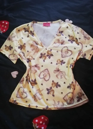 t-shirt top coquette, brand: COQUETTE, condition: Very good, size: S / 36 / 8, €5.00, €5.95 includes Buyer Protection