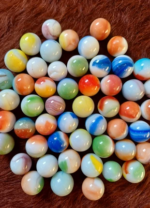 Lot de 54 billes vintage, état: Bon état, taille: Prématuré, jusqu'à 44cm, 7,00 €, 8,05 € Protection acheteurs incluse