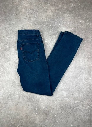 Pantalon Jean Lévis 512 Slim Taper FR36 W26 L34 Femme Bleu Foncé Coton #J240, marca: Levi's, estado: Muito bom, tamanho: S / 36 / 8, €24.99, €26.94 inclui Proteção do Comprador Pro