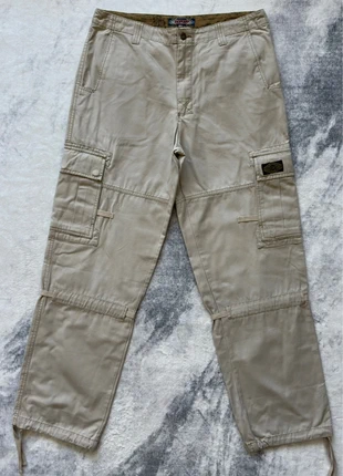 Pantalon cargo beige vintage 100% coton HWW (T.44), marque: HPW, état: Très bon état, taille: L, 29,99 €, 32,19 € Protection acheteurs (Pro) incluse