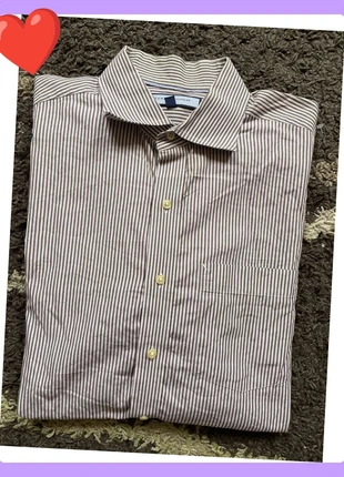 Chemise Tommy Hilfiger rayée – Taille XL – Classique intemporelle – Envoi rapide, marke: Tommy Hilfiger, zustand: Sehr gut, größe: XL, 23,75 €, 25,64 € inklusive Vinted-Käuferschutz