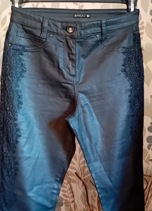 Pantalon aspect cuir neuf, marca: Bréal, estado: Novo sem etiquetas, tamanho: S / 36 / 8, €12.00, €13.30 inclui Proteção do Comprador